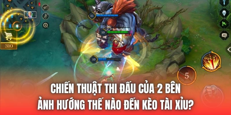 Chiến thuật thi đấu của 2 bên ảnh hướng thế nào đến kèo tài xỉu?